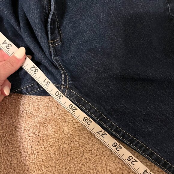 New Directions Weekend Slim Leg Dark Wash Jeans | Size 8 - Picture 3 of 7